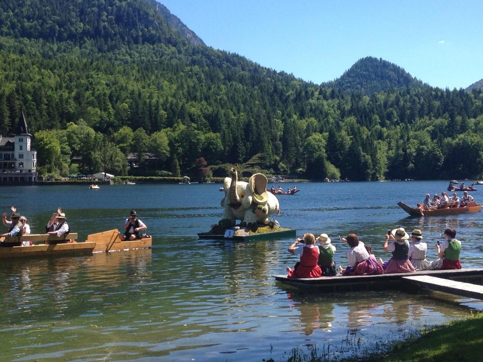 Appartements Direkt Am See Grundlsee Dış mekan fotoğraf